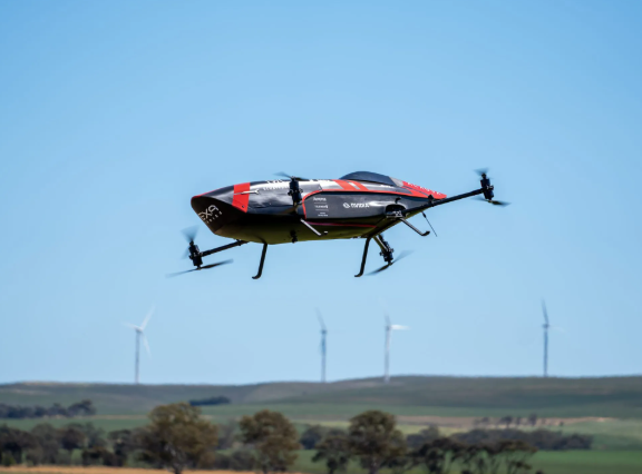 World's First Flying Car Race